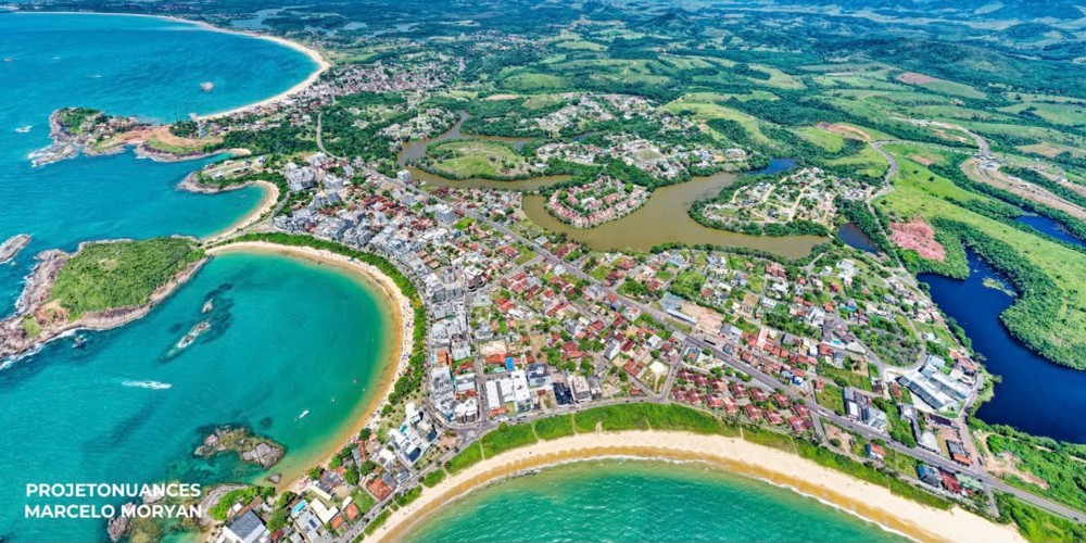 Alta Vista Enseada — vista aérea de Guarapari